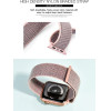 COTECi Strap for Apple Watch 42/44/45/49mm, Magic tape Strap W17 /camel/