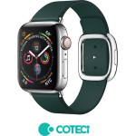 COTECi Strap for Apple Watch 42/44/45/49mm, Magneic Bracket Silicone Strap W108m /green/