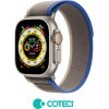 COTECi Strap for Apple Watch 42/44/45/49mm, Wild Trail Loop Strap W97 /blue + gray/