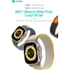 COTECi Strap for Apple Watch 42/44/45/49mm, Wild Trail Loop Strap W97 /yellow + beige/