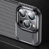Business carbon case for Apple iPhone 12 Pro Max /black/ OEM