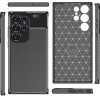 Business carbon case for Samsung A34 5G /black/ OEM