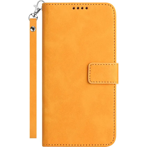 Exclusive Wallet case for Apple iPhone 15 Plus /yellow/ OEM