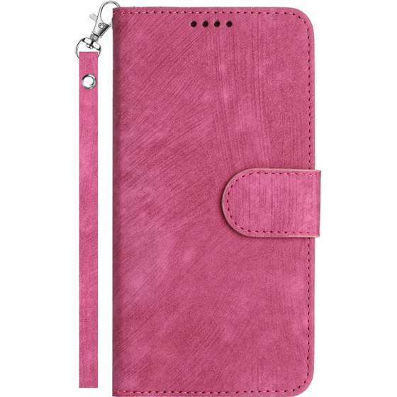 Exclusive Wallet case for Samsung S25 Edge /hot pink/ OEM