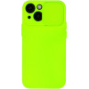 Soft Touch case for Apple iPhone 12 Pro /lime/ Camshield OEM