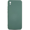 Soft Touch case for Realme C21Y/C25Y /dark green/ OEM