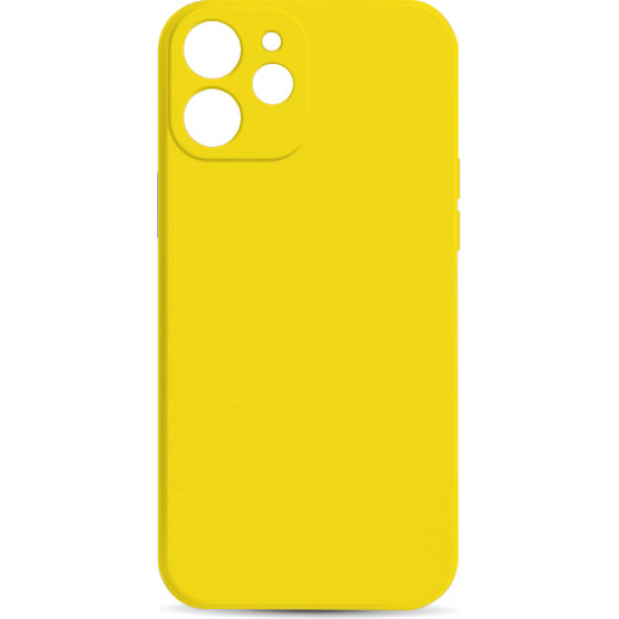 Soft Touch case for Samsung A20s /yellow/ OEM