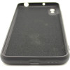 Soft Touch case for Samsung A21s /black/ OEM