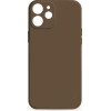Soft Touch case for Samsung A50 /brown/ OEM