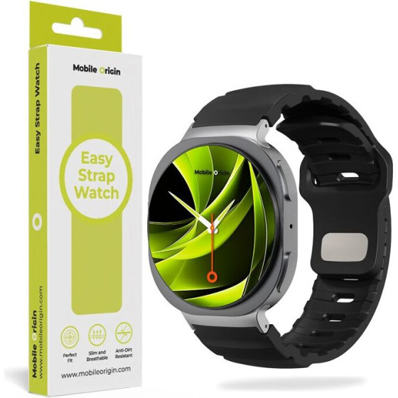 Mobile Origin Easy Strap Galaxy Watch 8 Black - (MO-GW8-BLK)