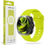 Mobile Origin Easy Strap Silicone Galaxy Watch Ultra 47mm Fluorescence Yellow - (MO-SGWU-FYLW)