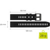 Mobile Origin Easy Strap Watch 20mm Black - (MO-ES20-BLK)