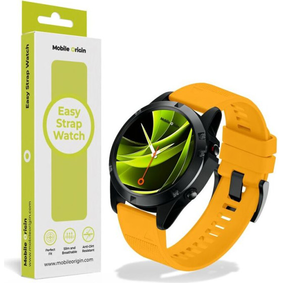 Mobile Origin Easy Strap Watch 22mm Yellow - (MO-ES22-YLW)