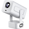 EXTRALINK Smart Projector Cinema&Karaoke - IMS360 White | Projector For movies, Games And Music With 2 Microphones | 1080p, Android 13 - (EX.95979)