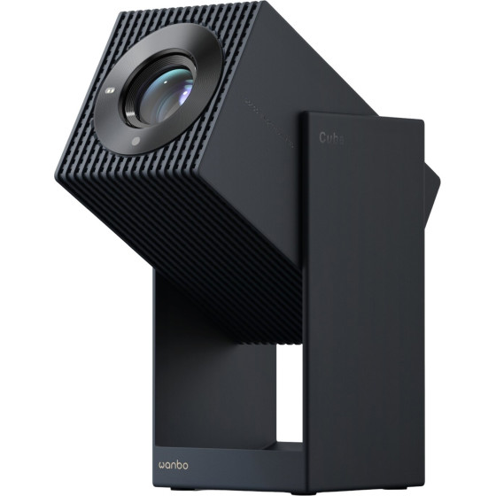 Projector | 500 ANSI, Android Tv 11, Gimbal - (WANBO Cube 2 Pro BLUE)