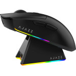 Ajazz AJ139 V2 Mc - Wireless Gaming Mouse - 1K, Magnetic Charging Dock, Black - (AJ139-V2-MC-BK)
