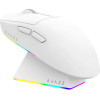 Ajazz AJ139 V2 Mc - Wireless Gaming Mouse - 1K, Magnetic Charging Dock, White - (AJ139-V2-MC-WH)