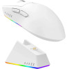 Ajazz AJ139 V2 Mc - Wireless Gaming Mouse - 1K, Magnetic Charging Dock, White - (AJ139-V2-MC-WH)
