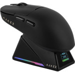 Ajazz AJ159 Apex - Wireless Gaming Mouse - 8K, Magnetic Charging Dock, Black - (AJ159-APEX-BK)