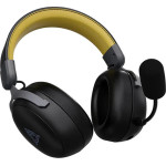 Ajazz Wireless Gaming Headphones - AHM08 Max Black, Gray, Yellow - Bluetooth , 2.4G - (AJ-AHM08MAX-BGY)