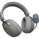 Ajazz Wireless Gaming Headphones - AHM08 Max Gray, White - Bluetooth , 2.4G - (AJ-AHM08MAX-GW)