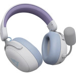 Ajazz Wireless Gaming Headphones - AHM08 Max Purple, White, Blue - Bluetooth , 2.4G - (AJ-AHM08MAX-PWB)