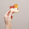 Harry Potter - Fridge Magnet Platform 9 3/4 (7x7 cm) - (IM001)