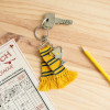 Harry Potter - Hufflepuff Scarf Keychain - (KRE11)