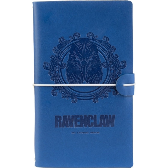 Harry Potter - Ravenclaw Leather Travel Notebook 12x19.5 Cm (Blue) - (CTBV020)