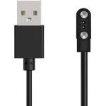 Hurtel Magnetic Charger 2-Pin 2.8mm For 60cm Smartwatches - Black - (HUL-01)