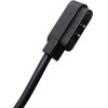 Hurtel Magnetic Charger 2-Pin 2.8mm For 60cm Smartwatches - Black - (HUL-01)