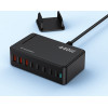 Wozinsky 440W Gan QC3 Charging Station - Black - (WSL-440)