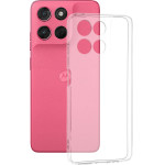 Techsuit - Clear Silicone - Motorola Moto G57 Power / G67 Power - Transparent