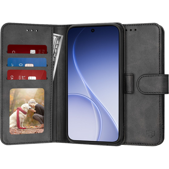 Techsuit - Diary Book - Oppo Reno15 F / Reno15 Fs 5G - Black