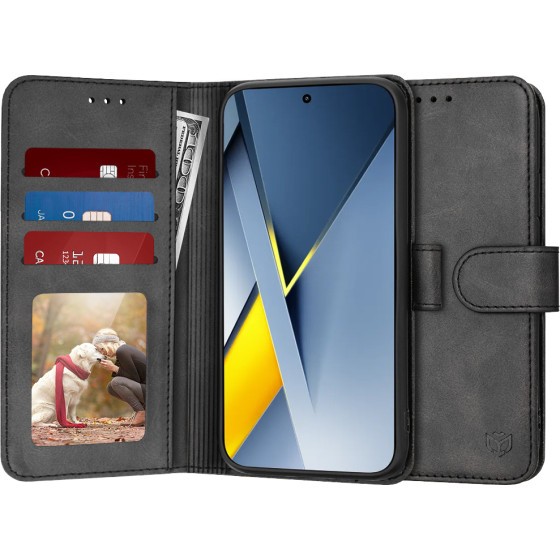 Techsuit - Diary Book - Xiaomi Poco F8 Ultra - Black
