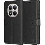 Techsuit - Leather Folio - Xiaomi Redmi Note 15 Pro 5G - Black