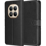 Techsuit - Leather Folio - Xiaomi Redmi Note 15 Pro+ 5G / Poco M8 Pro 5G - Black