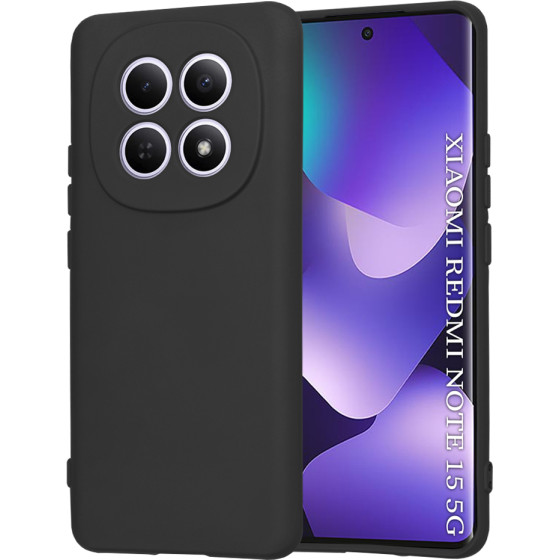 Techsuit - Softflex - Xiaomi Redmi Note 15 5G / Note 15 4G / Poco M8 5G - Black