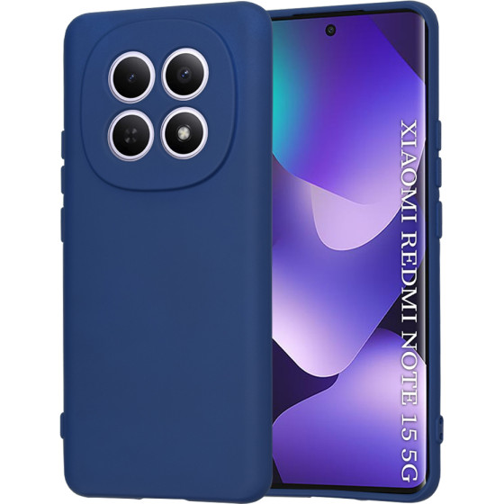 Techsuit - Softflex - Xiaomi Redmi Note 15 5G / Note 15 4G / Poco M8 5G - Navy Blue