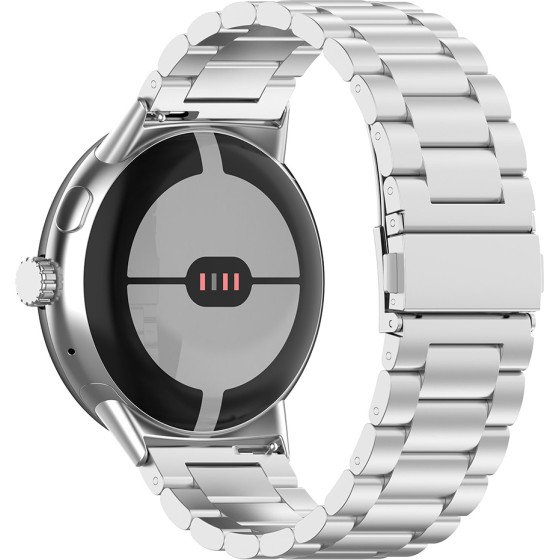 Techsuit - Watchband (W010) - Google Pixel Watch 4 45mm - Silver