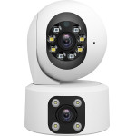 SriHome 4MP Hd Dual Lens Panoramic Ptz Monitoring - (SH049)