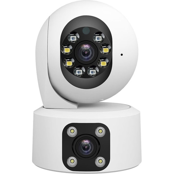 SriHome 4MP Hd Dual Lens Panoramic Ptz Monitoring - (SH049)