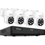 SriHome 5MN 4CH Coaxial Monitoring Xvr Kit - (NVS008-4*AHD030)