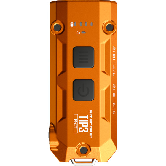 NiteCore ����� Led TIP3, �������, Rechargeable, Alloy Orange