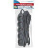Esperanza Power Strip 5GN/3M Black - (ELK208K)