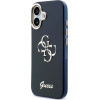 Guess Iml 4G Script Metal Logo Case For Iphone 17 Blue - (GUHCP17S5HC4MLSB)