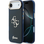 Guess Iml 4G Script Metal Logo Case For Iphone Air Blue - (GUHCP17M5HC4MLSB)