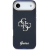 Guess Iml 4G Script Metal Logo Case For Iphone Air Blue - (GUHCP17M5HC4MLSB)