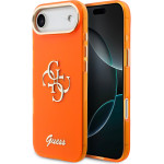 Guess Iml 4G Script Metal Logo Case For Iphone Air Orange - (GUHCP17M5HC4MLSO)