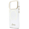 Guess Iml Glitter Script Strap Magsafe Case For Iphone 17 Pro Max Transparent - (GUHMP17X5HTGSMSH)